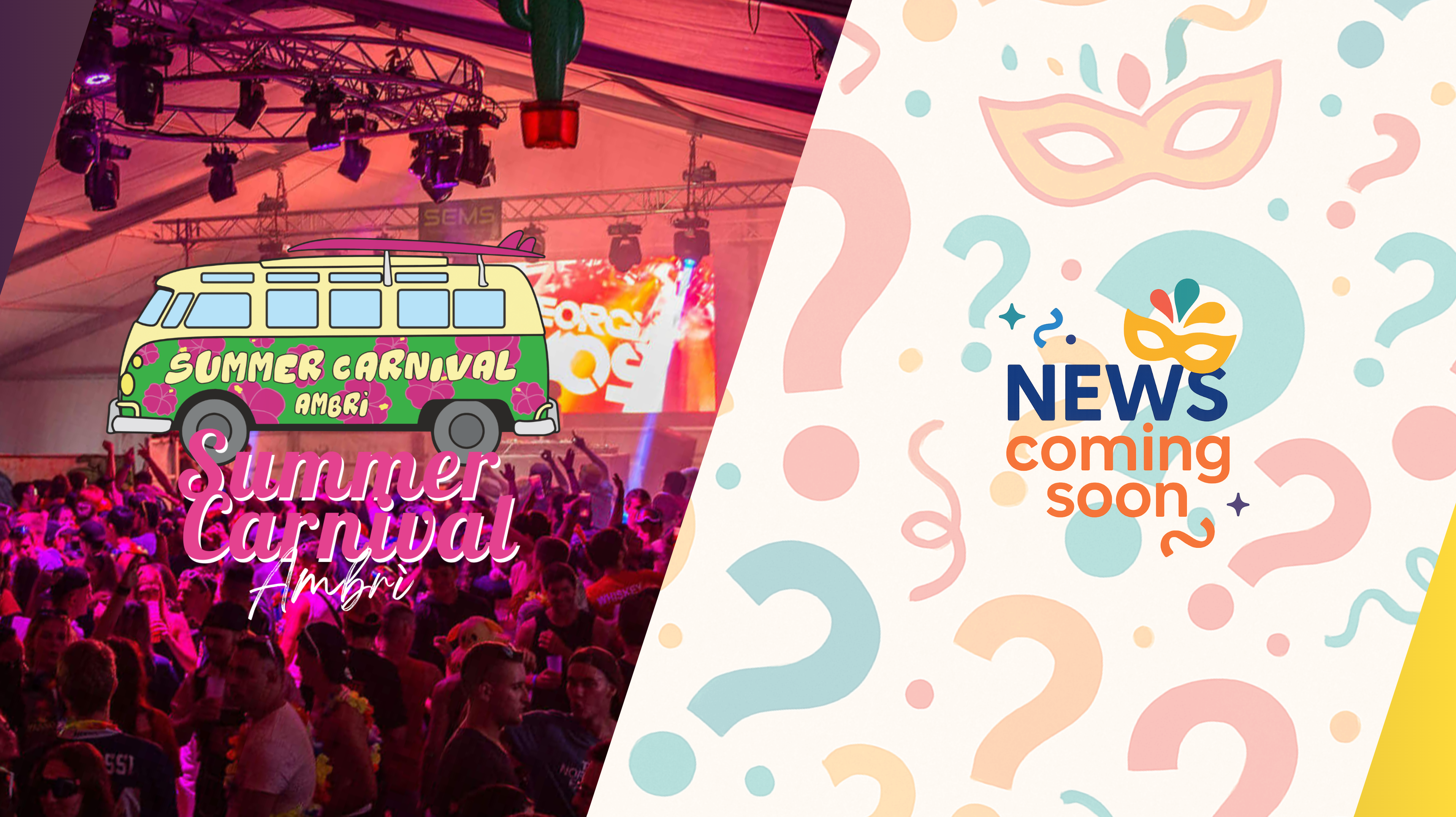 Home page del sito Summer Carnival e Tuning Day